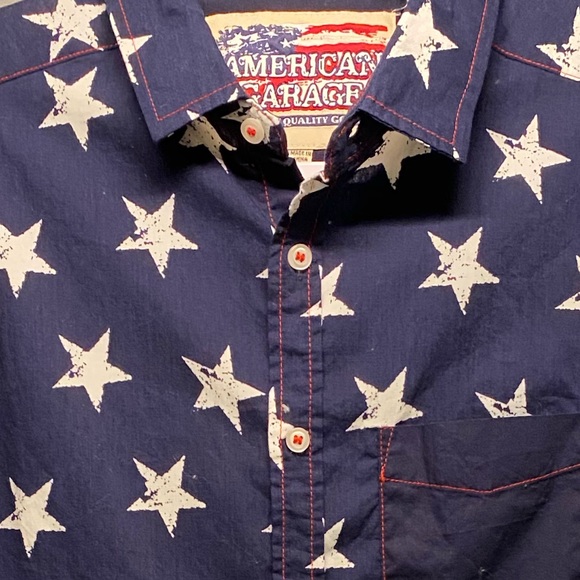 Mens S Casual Button Down Shirt - Picture 2 of 3